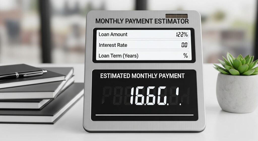 Monthly Payment Estimator Calculator
