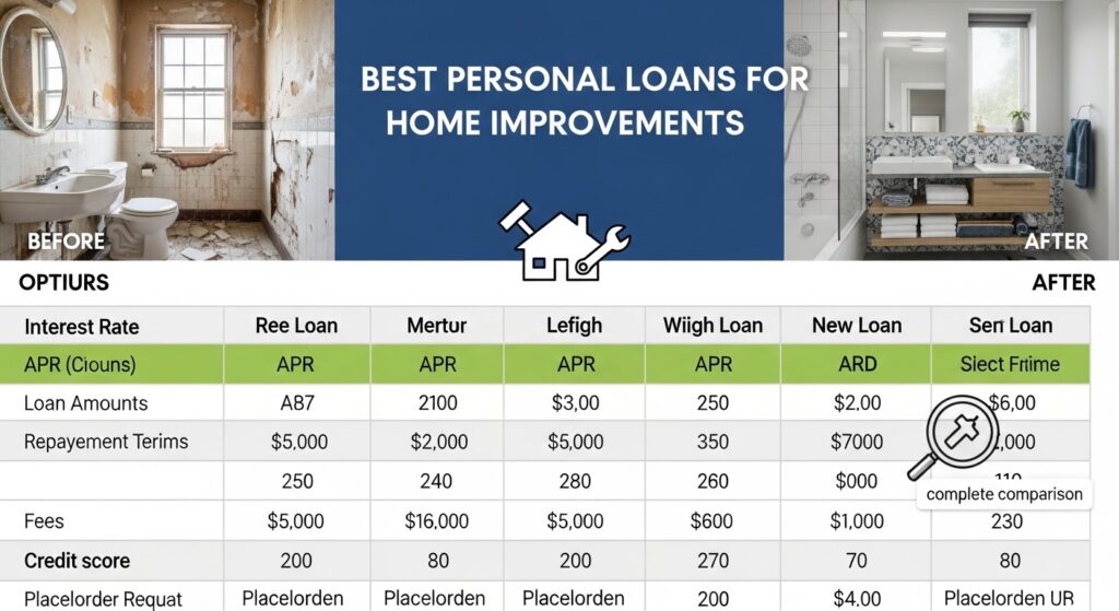 Best Personal Loans for Home Improvements