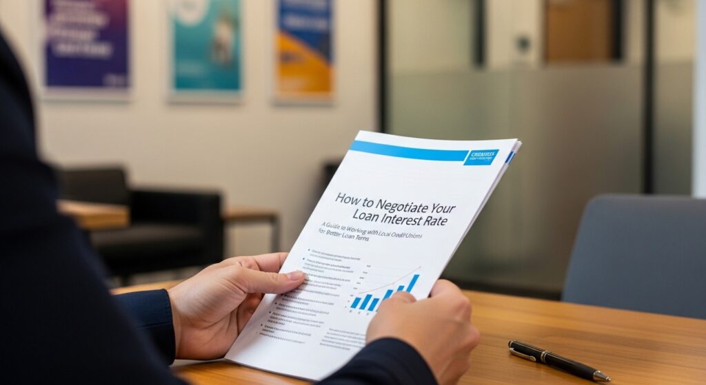 How to Negotiate Your Loan Interest Rate with Local Credit Unions