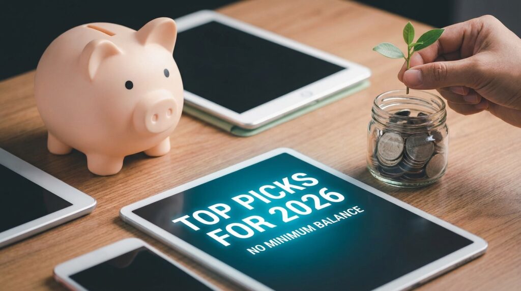 Best Savings Accounts with No Minimum Balance: Top Picks for 2026