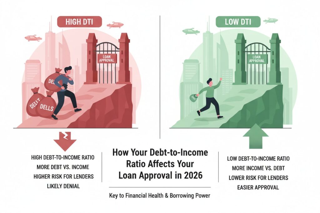 How Your Debt-to-Income Ratio Affects Your Loan Approval in 2026