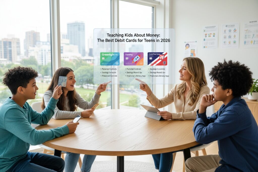 Teaching Kids About Money: The Best Debit Cards for Teens in 2026