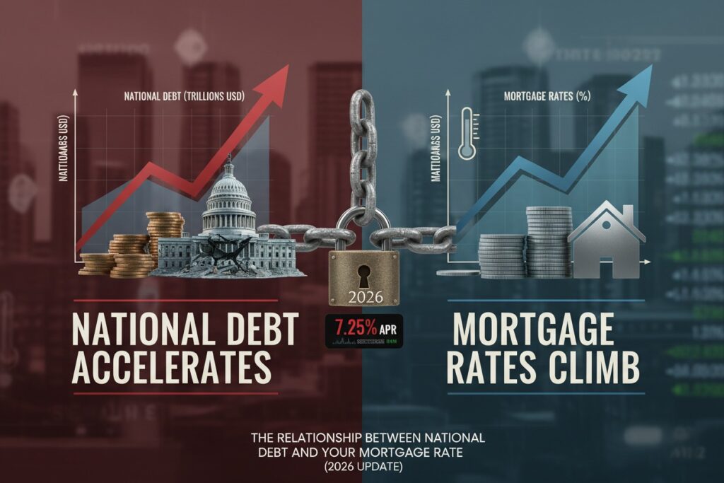 The Relationship Between National Debt and Your Mortgage Rate (2026 Update)